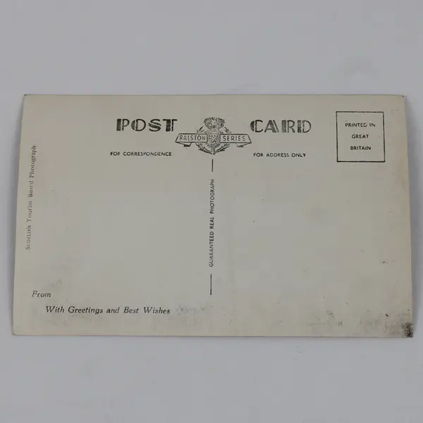 Pipers Edinburgh Castle RPPC Postcard W Ralston Ltd Scotland Unposted