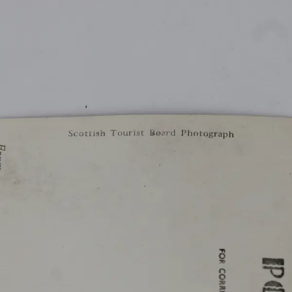 Pipers Edinburgh Castle RPPC Postcard W Ralston Ltd Scotland Unposted