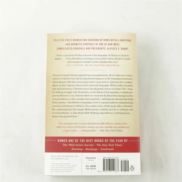 Grant by Ron Chernow Paperback -Biography