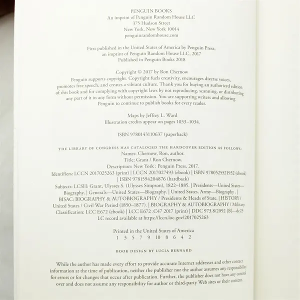 Grant by Ron Chernow Paperback -Biography