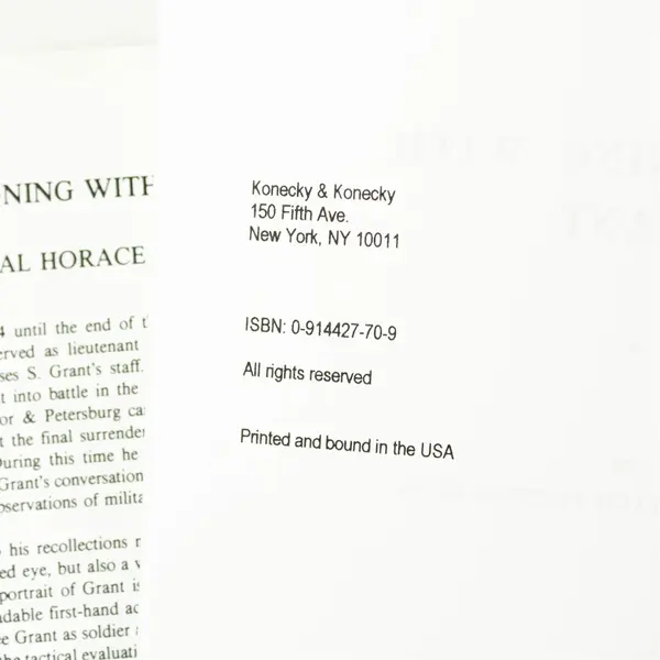 Campaigning with Grant Horace Porter Hardcover