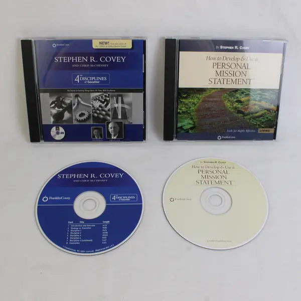 Mastering The 7 Habits Stephen R Covey Leadership Audiobook CD 2005 Box Set