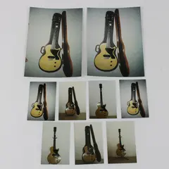 Lot Of 9 Vintage Gibson Guitar Snapshot Photos 1990s
