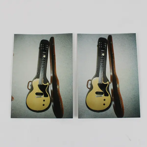 Lot Of 9 Vintage Gibson Guitar Snapshot Photos 1990s