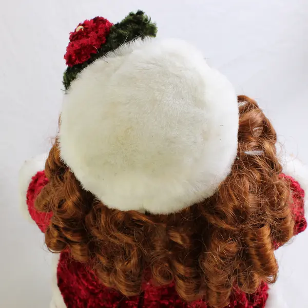 Collector's Choice Limited Edition Genuine Fine Bisque Porcelain Doll Christmas 