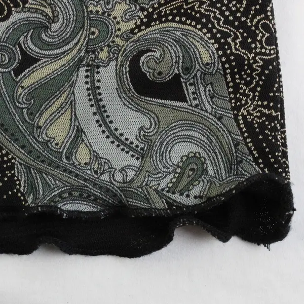 Studio by Liz Claiborne Women's XL Semi-Sheer Long Ruffle Sleeve 