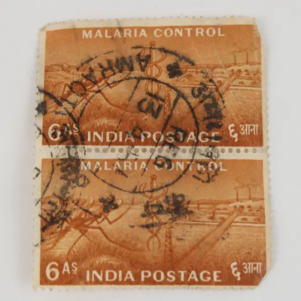 Lot Of 3 India Stamps Used Canceled 1950s Malaria Control 40th Labor Anniversary