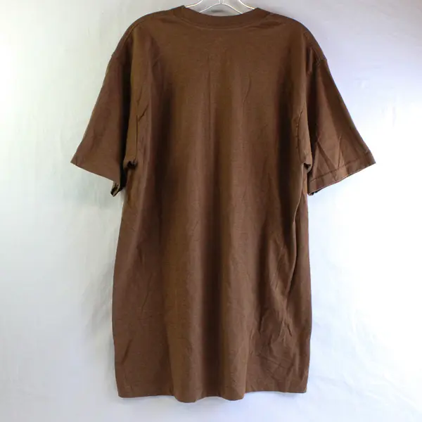 Guinness Official Merch Men's XLT Brown Shamrock Graphic Short Sleeve T-Shirt