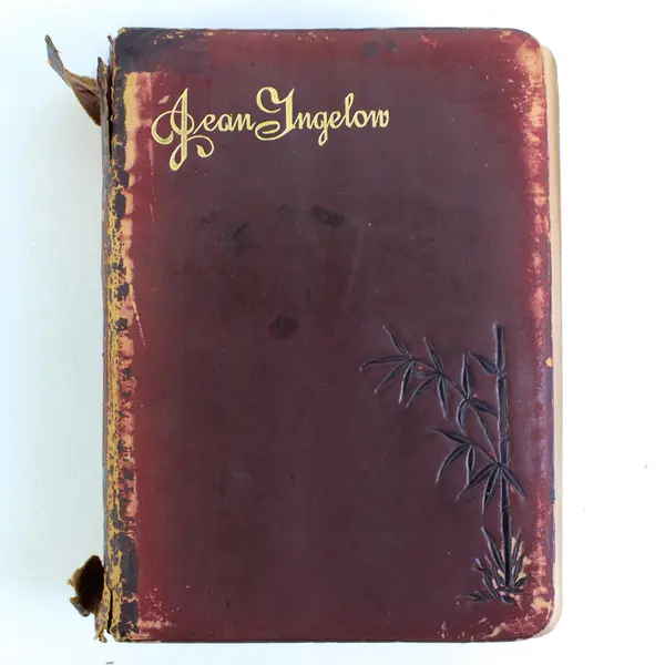 Antique Book The Poetical Works of Jean Ingelow 1887 1st Edition Leather Cover