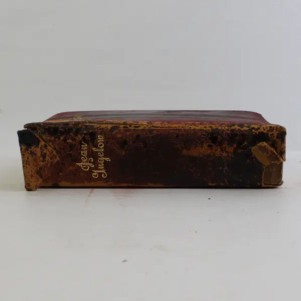 Antique Book The Poetical Works of Jean Ingelow 1887 1st Edition Leather Cover