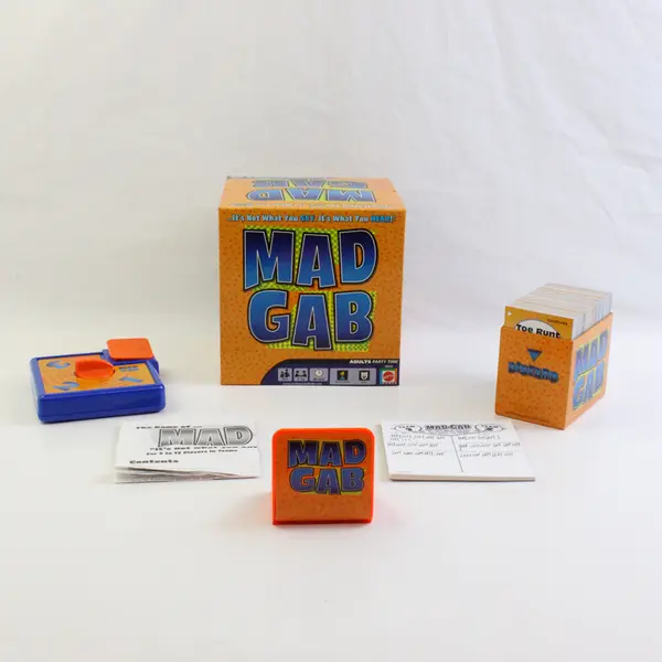 Mad Gab 2005 Mattel Party Card Game Complete