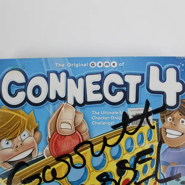 The Original CONNECT 4 Family Game by Milton Bradley Complete Used