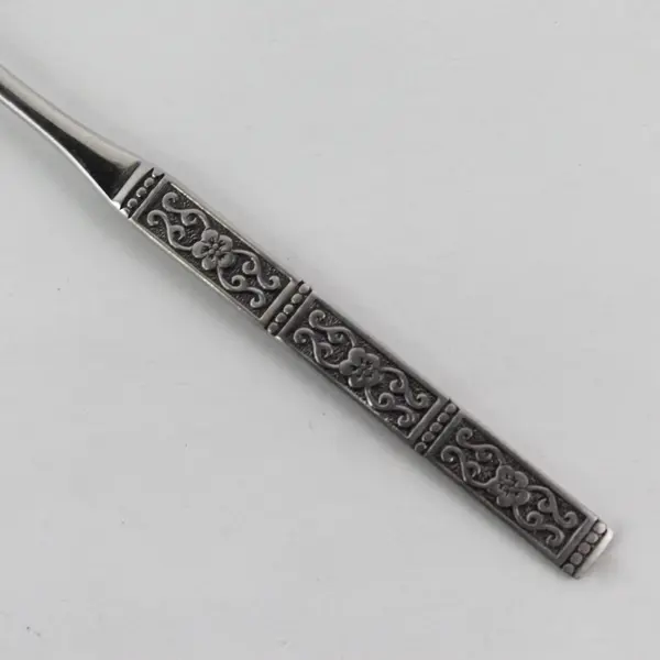 Set of 4 Oneida Community CAPRI Stainless 6" Cocktail Forks