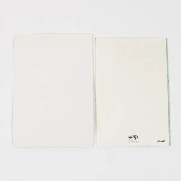 Vintage Salvatorian Christian Religious New Baby Congrats Greeting Card