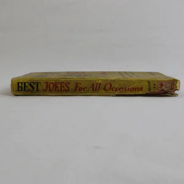 Vintage Book Best Jokes For All Occasions Powers Moulton 1948 Hardcover