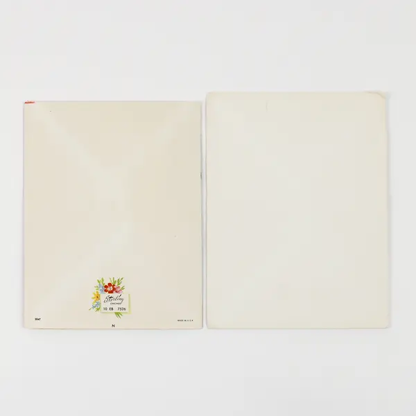 Vintage Sterling Chicago New Baby Congratulations Father Greeting Card