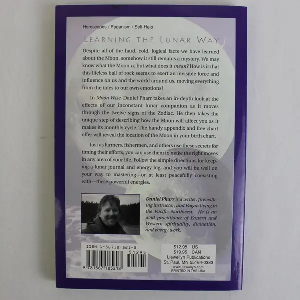 Moon Wise Daniel Pharr Using the Power of the Moon 2000 Paperback 1st Edition