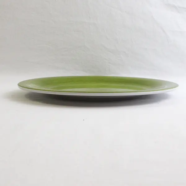 Set Of 4 Longaberger Melamine Dinner Plates Sunny Day Multicolor 