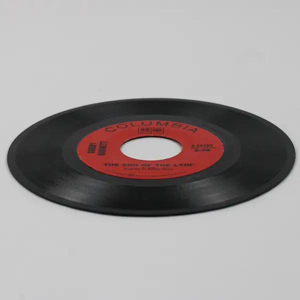 Bobby Barnett, Love Me Love Me /The End Of Lyin' Columbia Records 4-44589