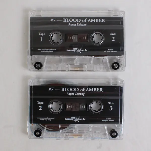 Blood Of Amber By Roger Zelazny Read By Roger Zelazny (Audiobook, 2 Cassettes)