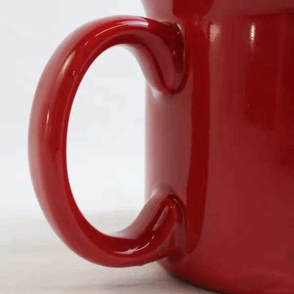 Holiday Home Cat-Themed Christmas Red Ceramic Coffee Mug