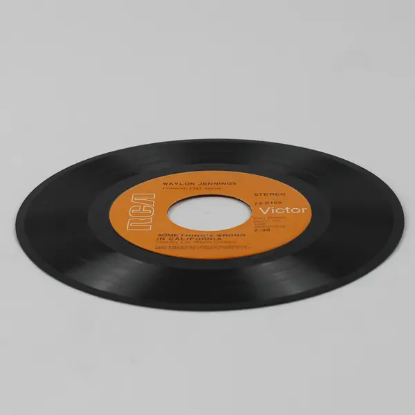 Waylon Jennings "Something's Wrong in California / Farewell Party" RCA Records