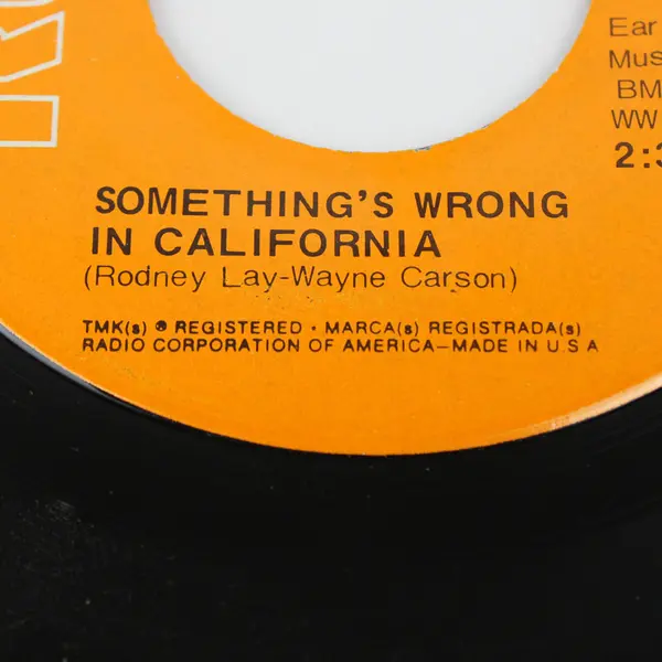 Waylon Jennings "Something's Wrong in California / Farewell Party" RCA Records