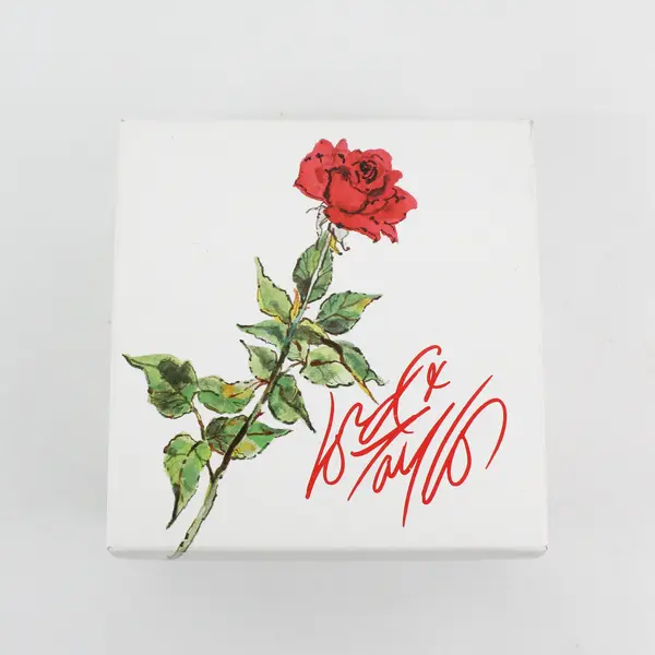 Vintage 1978 Hallmark Silk Ball Ornament Our First Christmas Together  