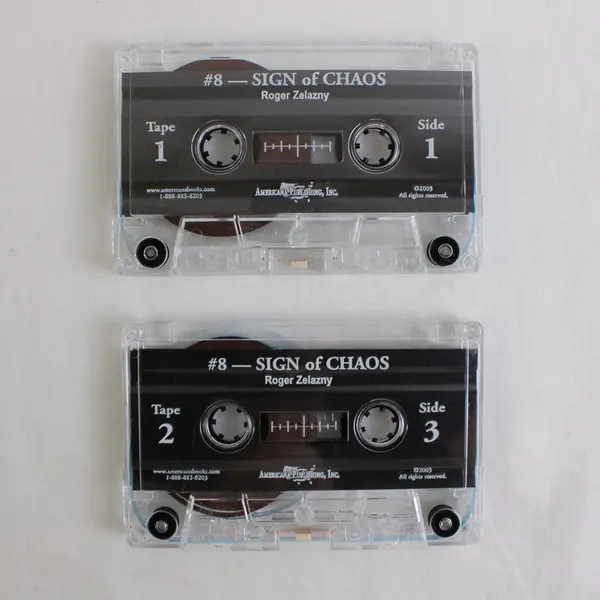 Sign Of Chaos By Roger Zelazny Read By Roger Zelazny Audiobook 2 Cassettes