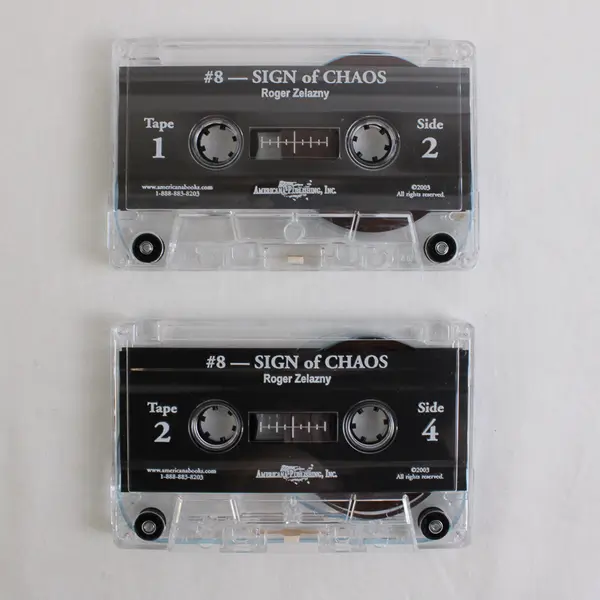 Sign Of Chaos By Roger Zelazny Read By Roger Zelazny Audiobook 2 Cassettes