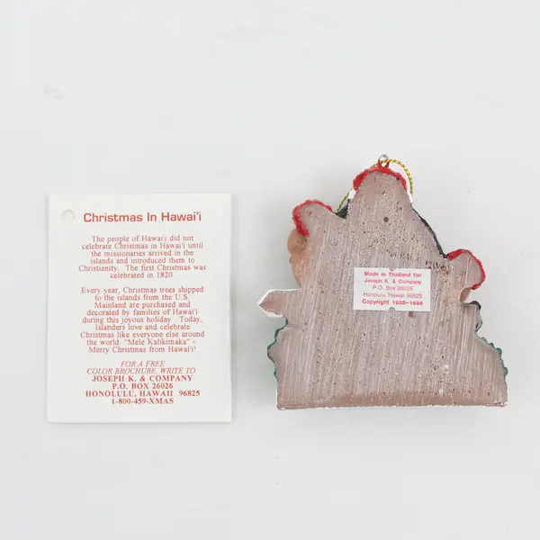 Joseph K Company The Poi People Hula Dancer Christmas Ornament 