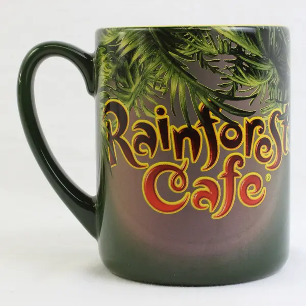 Rainforest Cafe Cha! Cha! Tree Frog Ceramic Coffee Mug