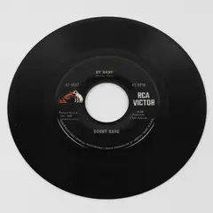 Bobby Bare 45 Vinyl Record My Baby/The Town That Broke My Heart