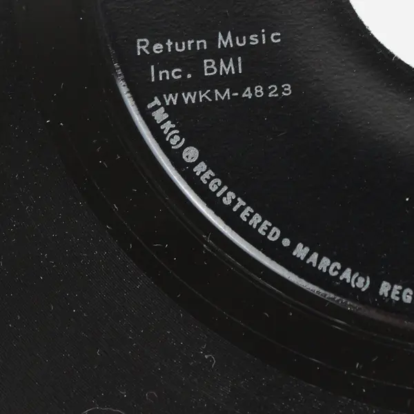 Bobby Bare 45 Vinyl Record My Baby/The Town That Broke My Heart