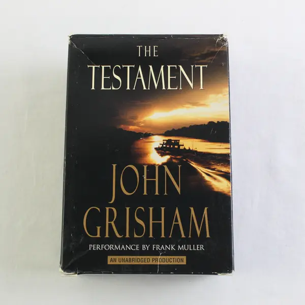 The Testament By John Grisham Read By Frank Muller (Audio Book, 9 Cassettes)