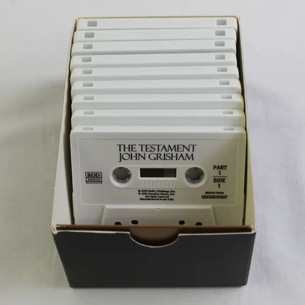 The Testament By John Grisham Read By Frank Muller (Audio Book, 9 Cassettes)
