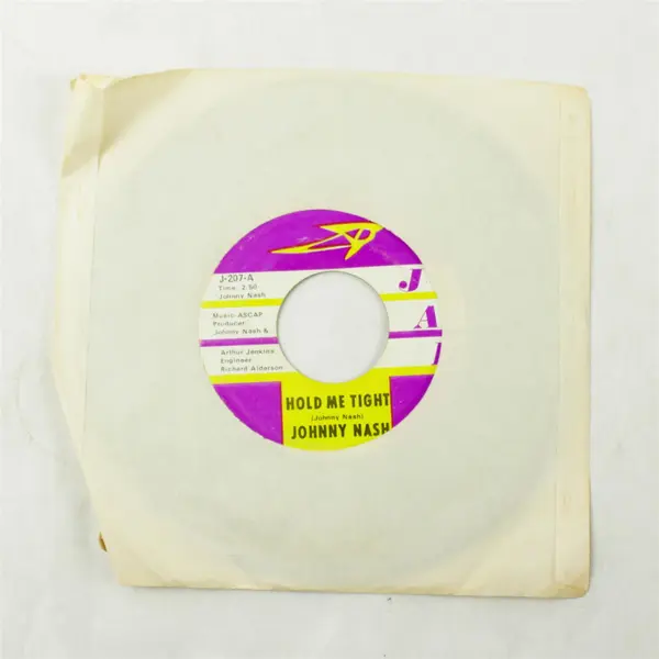 Johnny Nash Hold Me Tight/Cupid 45 7" Record Vinyl Records
