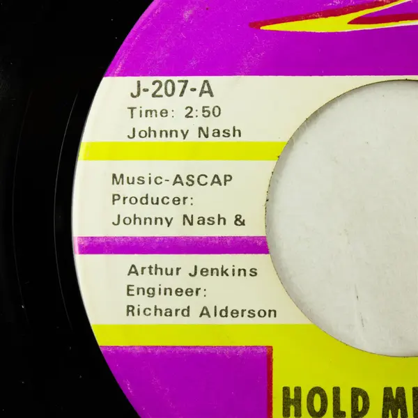 Johnny Nash Hold Me Tight/Cupid 45 7" Record Vinyl Records