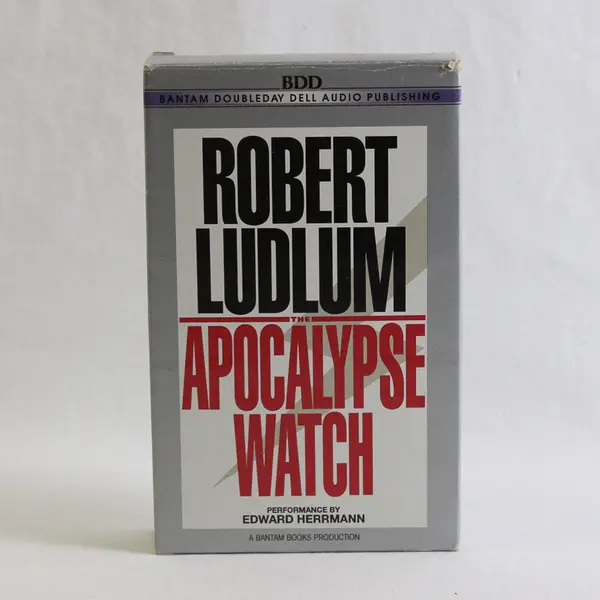 Apocalypse Watch By Robert Ludlum Read By Edward Herrmann Audiobook 4 Cassettes