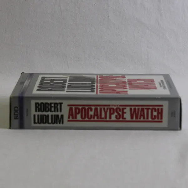 Apocalypse Watch By Robert Ludlum Read By Edward Herrmann Audiobook 4 Cassettes
