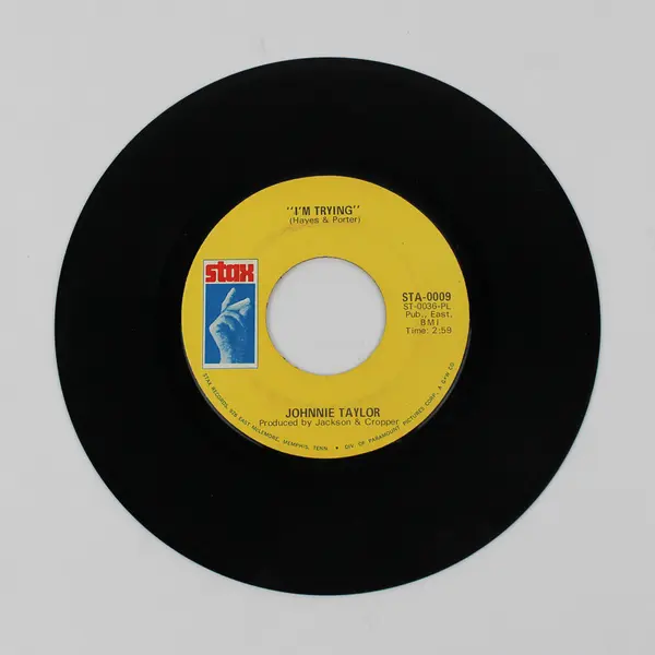 Johnnie Taylor Who's Making Love / I'm Trying 45 RPM 7" Vinyl 1968