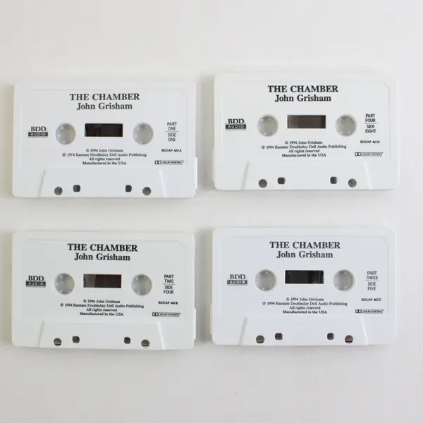 The Chamber By John Grisham Read By Michael Beck (Audio Book, 4 Cassettes)