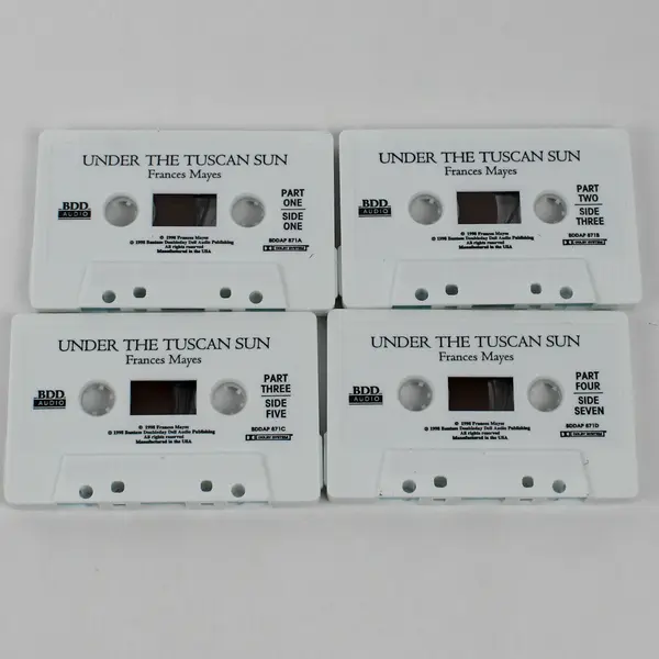Under The Tuscan Sun By Frances Mayes Read By Author (Audiobook, 4 Cassettes)