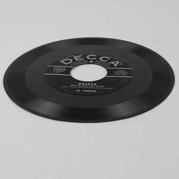 Al Hibbler Breeze (Blow My Baby Back to Me)/ He Vinyl Record 45 RPM 7"