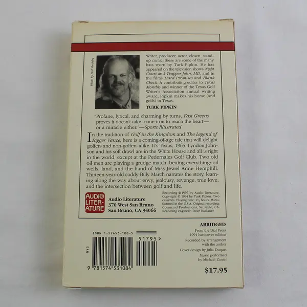 Fast Greens By Turk Pipkin Read By Turk Pipkin (Audio Book, 2 Cassettes)