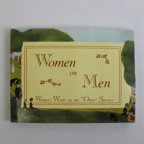 Women on Men Compiled by Marlene Rimler 1993 Paperback Great Quotations Good