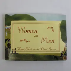Women on Men Compiled by Marlene Rimler 1993 Paperback Great Quotations Good