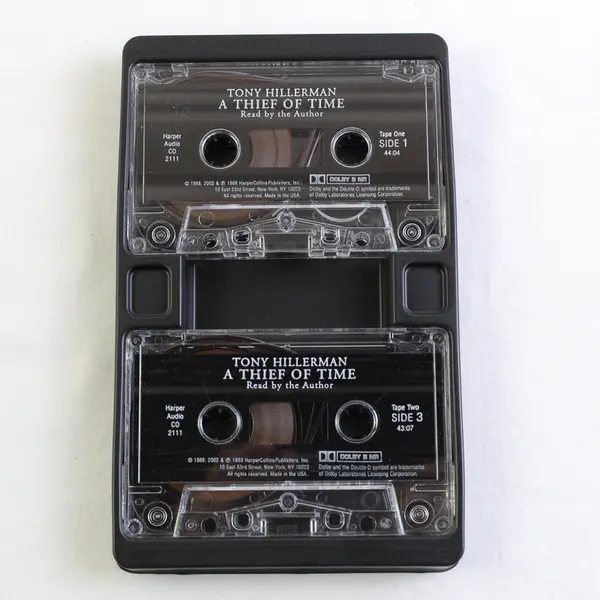 A Thief Of Time By Tony Hillerman Read By Author (Audio Book, 2 Cassettes)