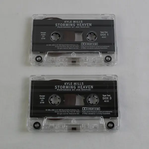 Storming Heaven By Kyle Mills Read By Joe Grifasi (Audio Book, 2 Cassettes)