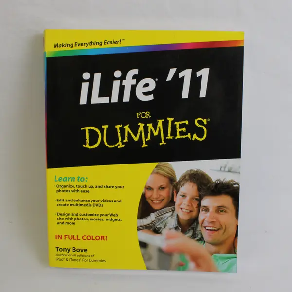 iLife '11 for Dummies® by Tony Bove 2011 Paperback Wiley Publishing Inc Good